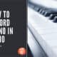 How-to-record-piano-in-mono-w-