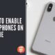 how to enable headphones on iphone 1